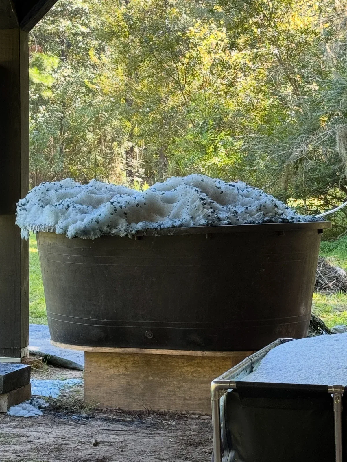 Photo by Align the Fibers on September 29, 2026. May be an image of bucket, wool and text.