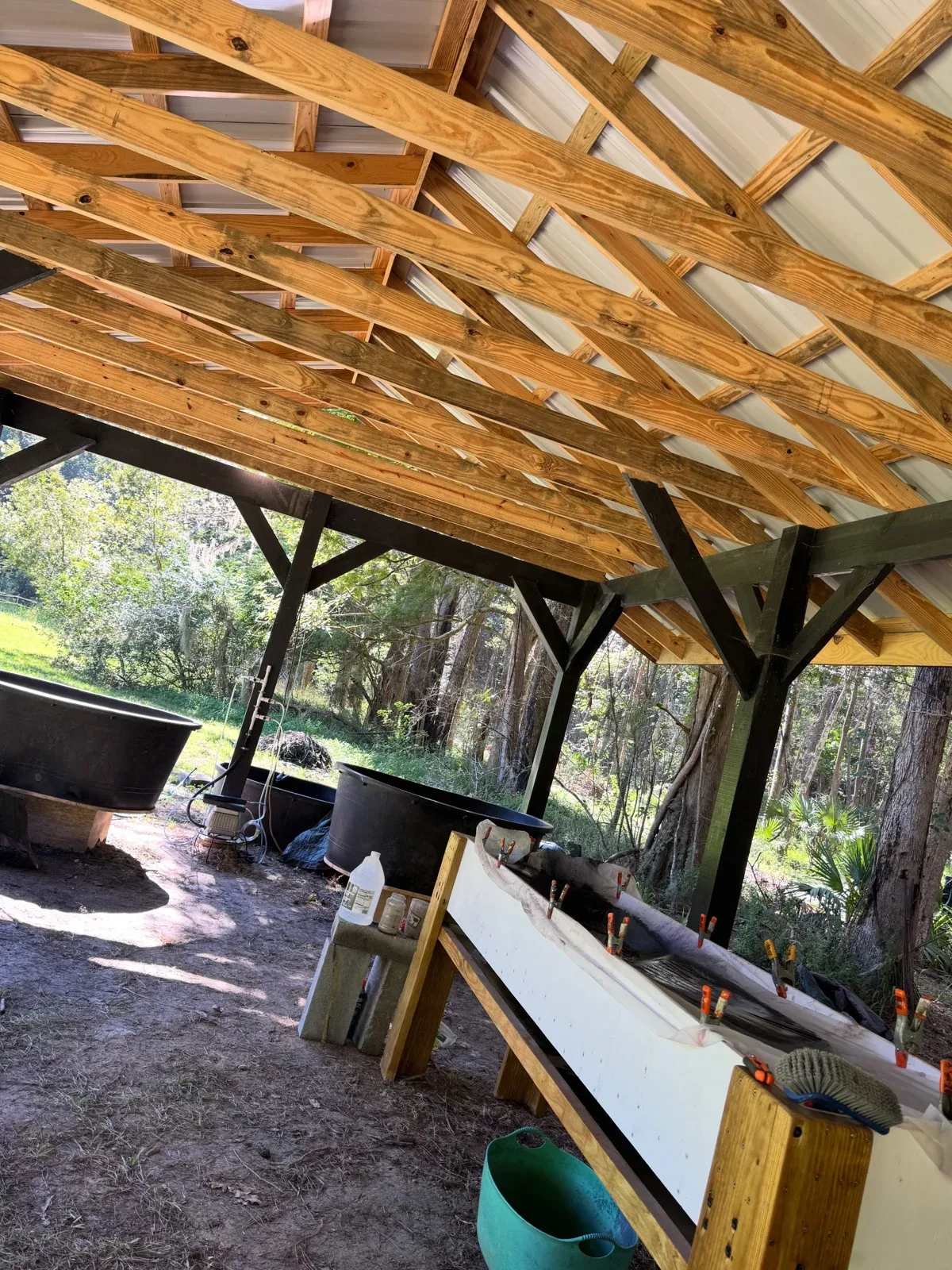 Photo by Align the Fibers on September 18, 2026. May be an image of cold frame, rabbit hutch and text.